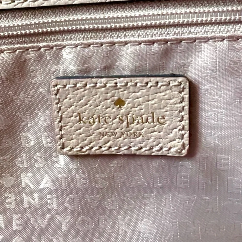 Kate Spade Terri Grove Street Terri Almondine Leather Shoulder Bag
